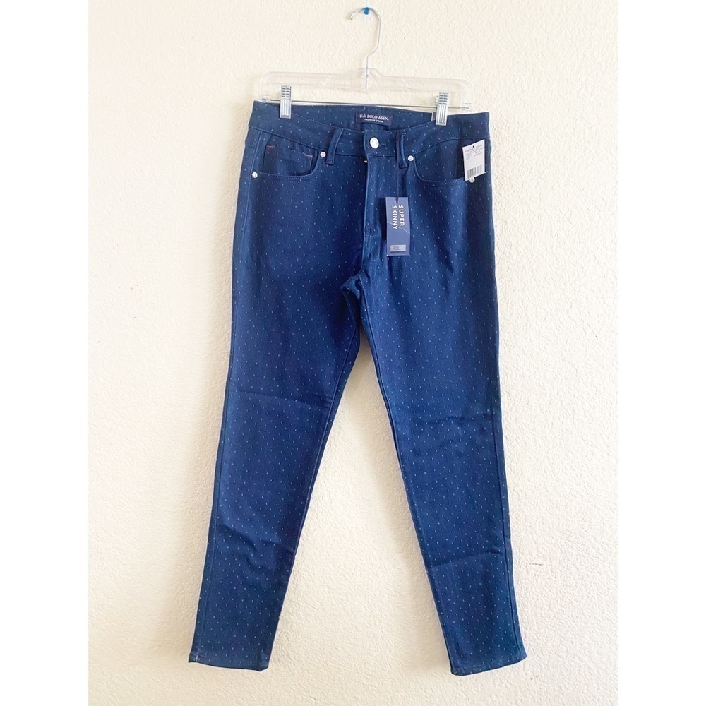 U.S. POLO Super Skinny jeans Size 10 regular NEW - Picture 1 of 9